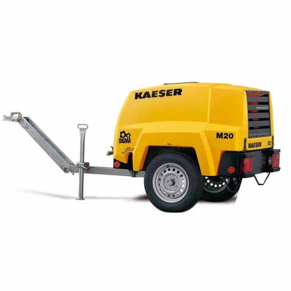 2 Tool Compressor Twin Tool Road Compressor 120cfm - London Industrial