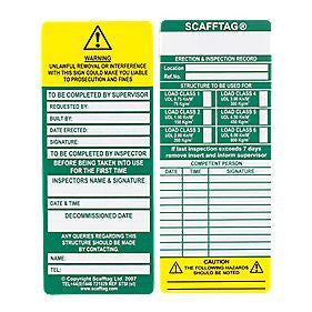 Scaffold Tower Tags